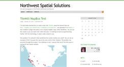 Desktop Screenshot of northwestspatial.com